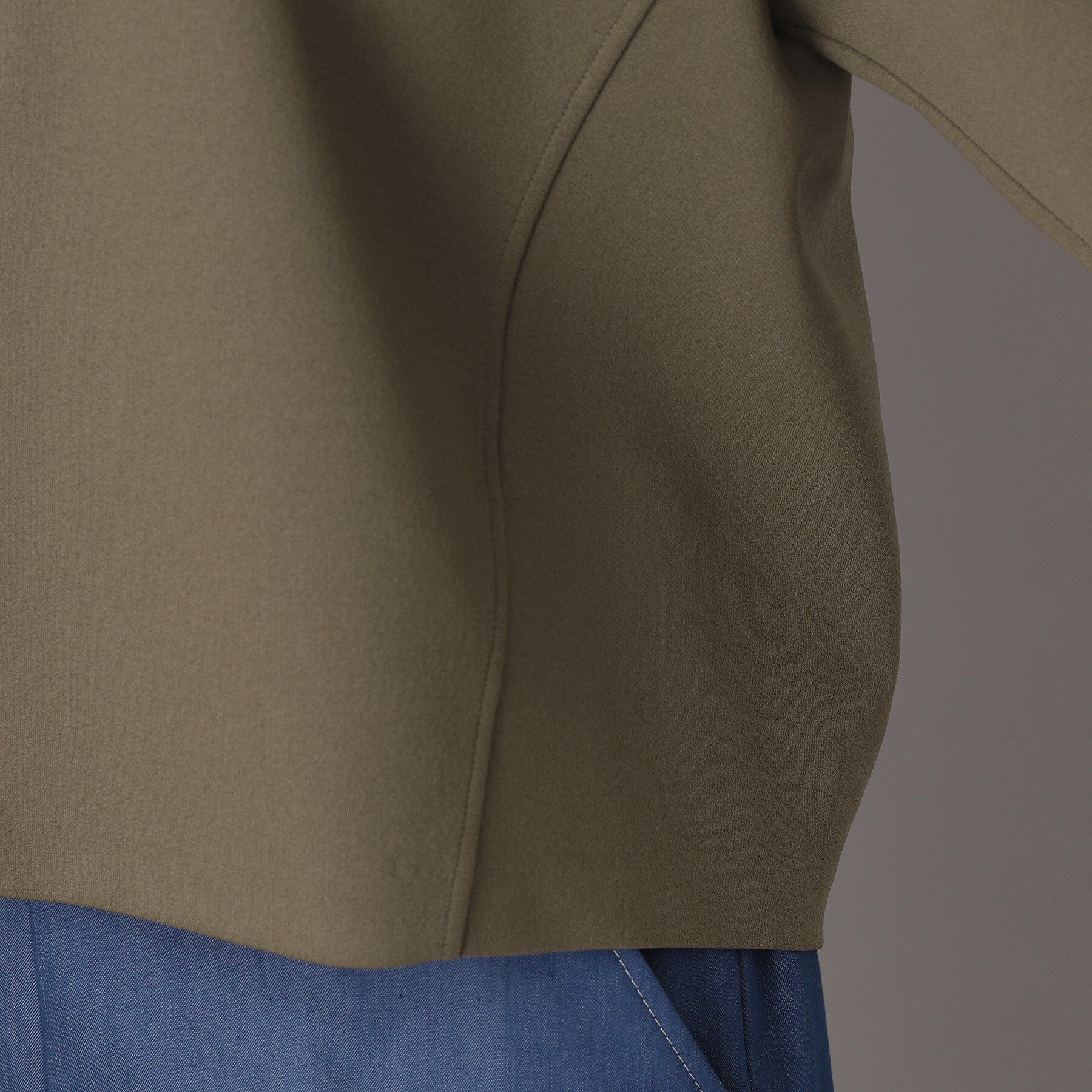 DRESSTERIOR「【洗える/イージーケア】Vネックジョーゼットプルオーバー」|Tシャツ・カットソー|