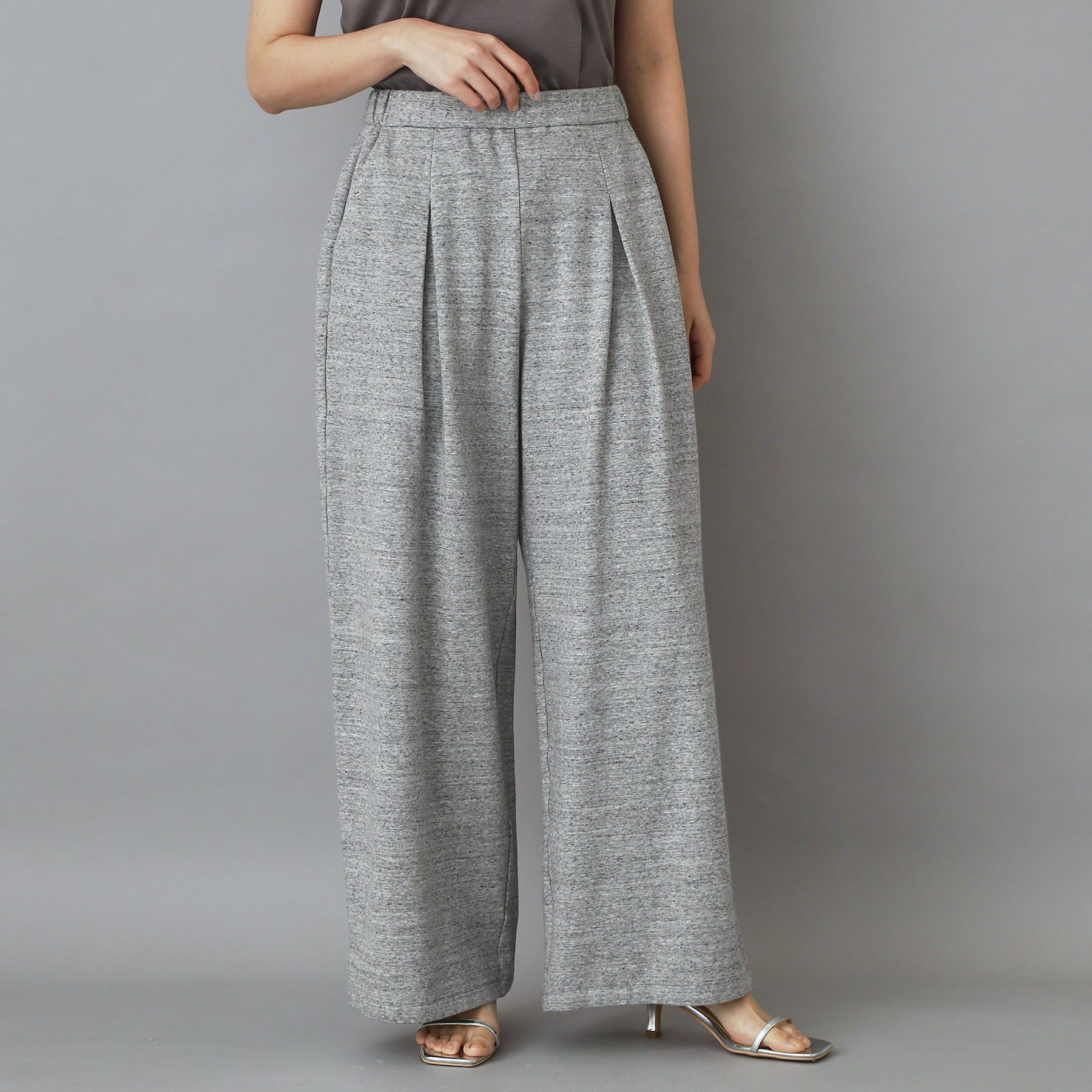 DRESSTERIOR「【セットアップ可】フレンチテリー ワイドパンツ」|その他|