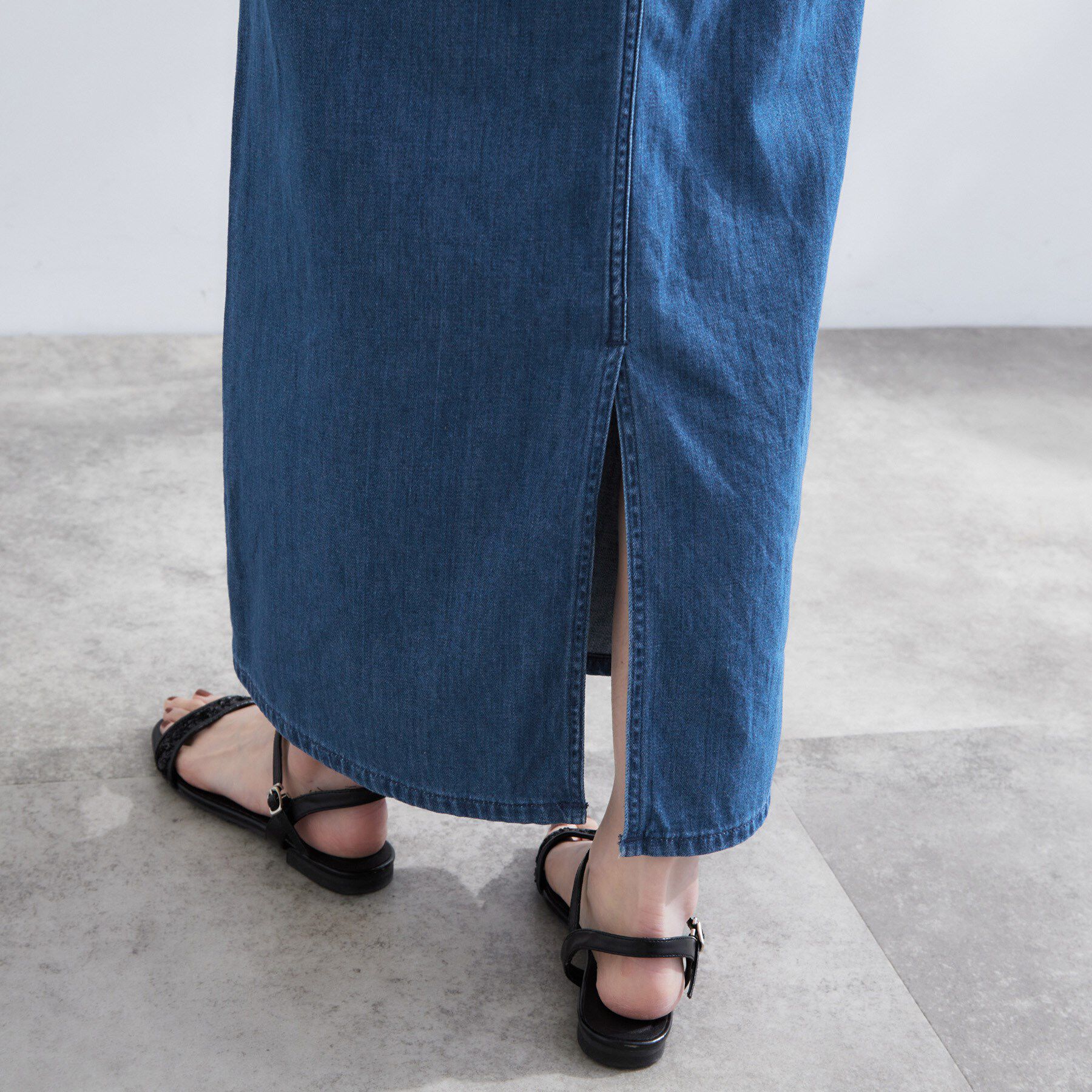 grove「【Lee】DENIM CAMISOLE DRESS」|ワンピース|