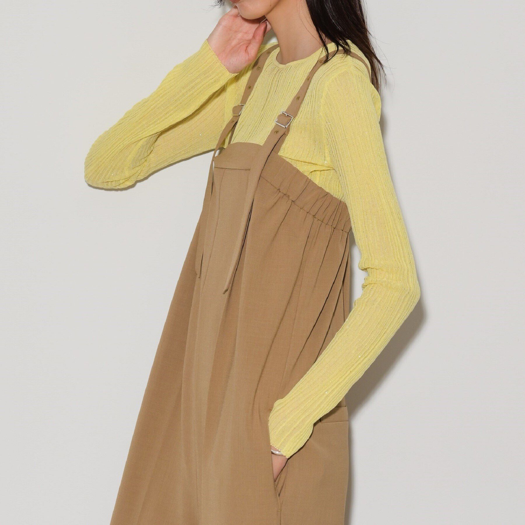 GALLEST「シアースパンコールニット」|ニット・セーター|