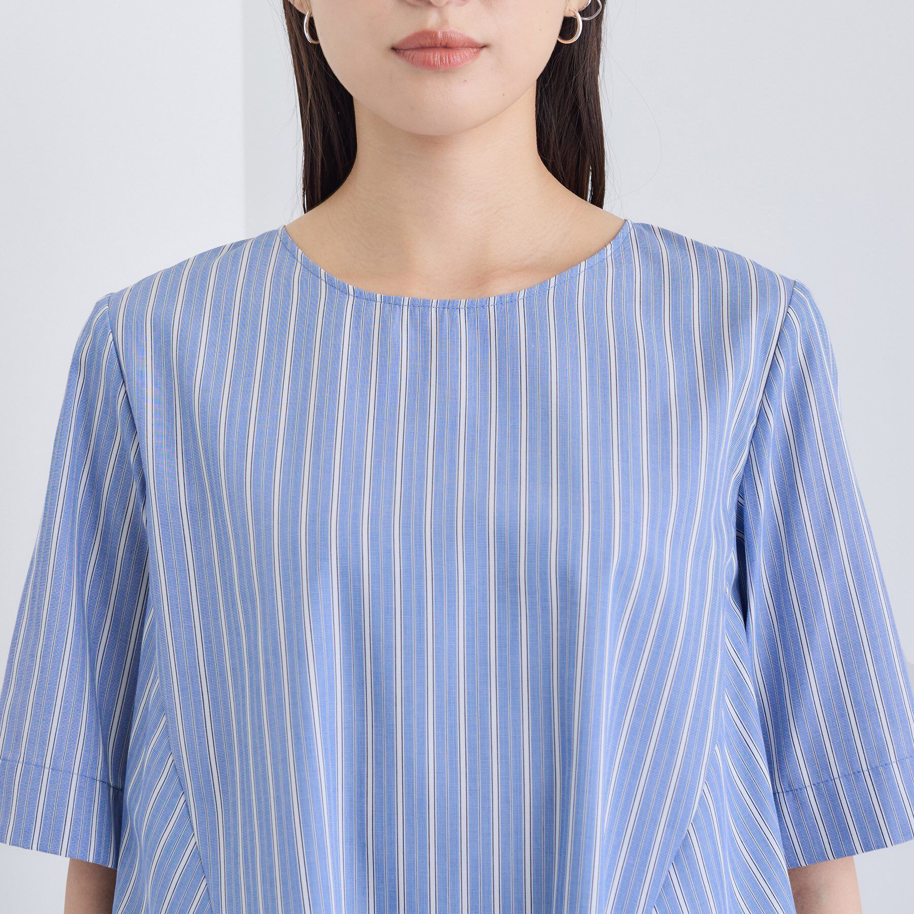 INDIVI「【UVケア】バックデザインブラウス」|シャツ・ブラウス|