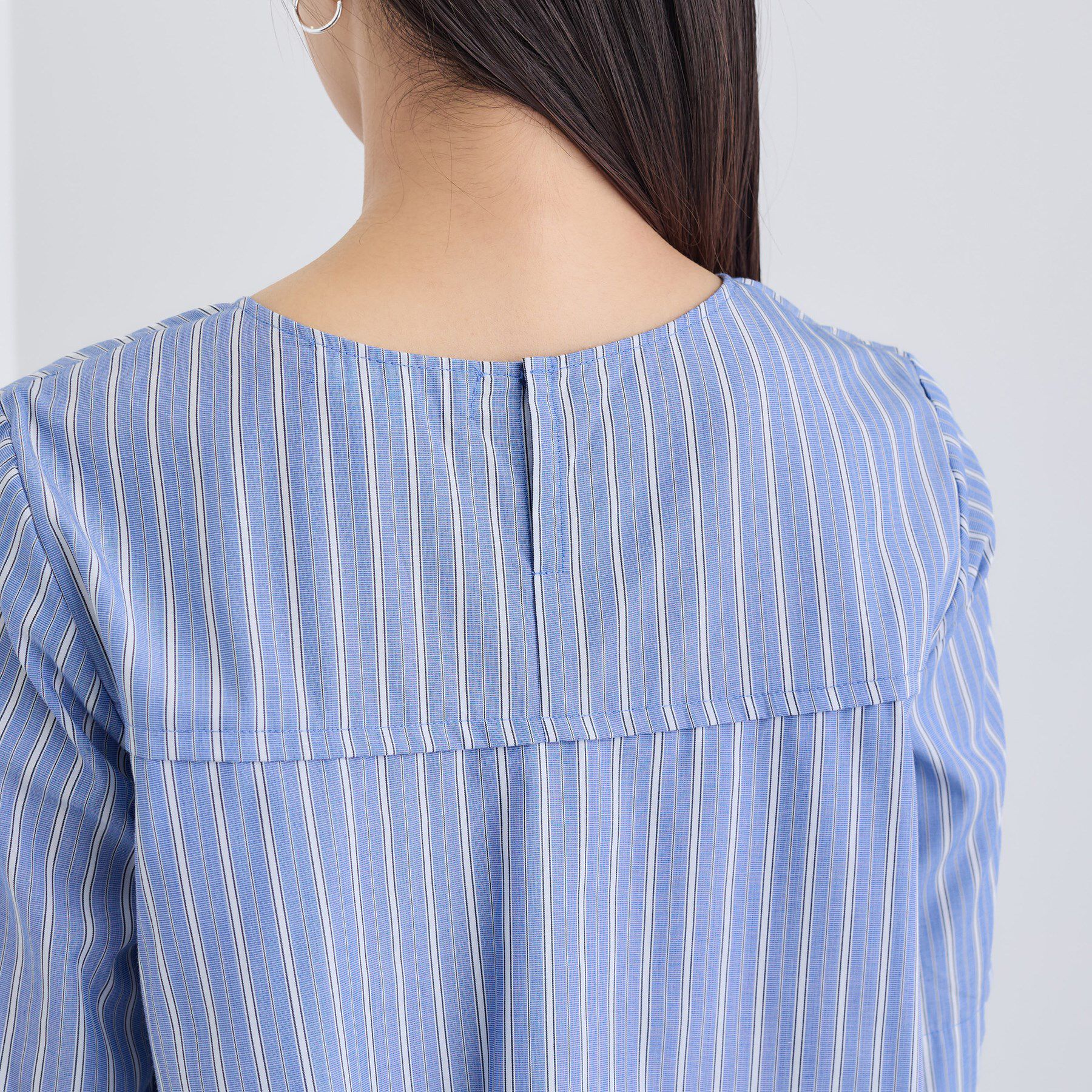 INDIVI「【UVケア】バックデザインブラウス」|シャツ・ブラウス|