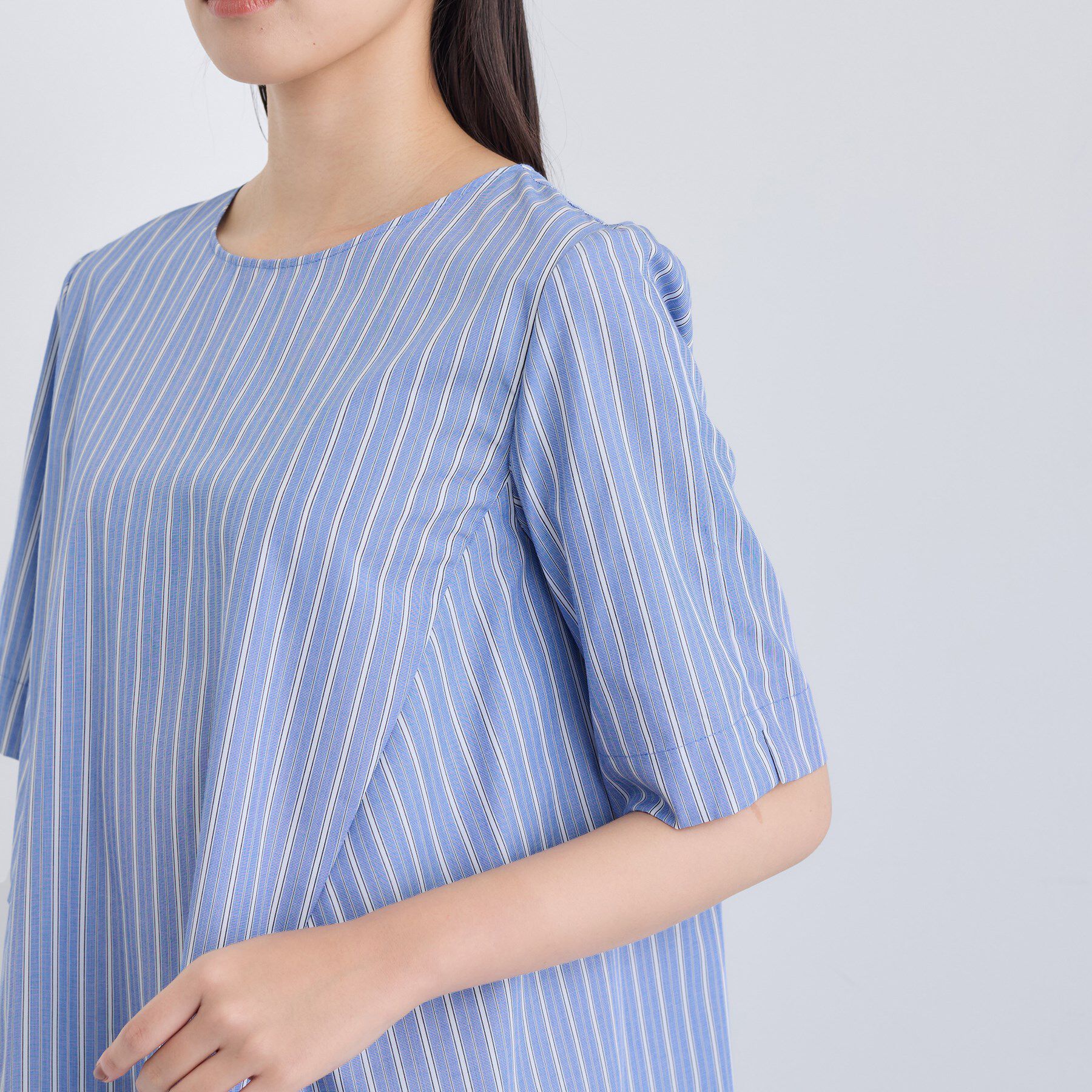 INDIVI「【UVケア】バックデザインブラウス」|シャツ・ブラウス|