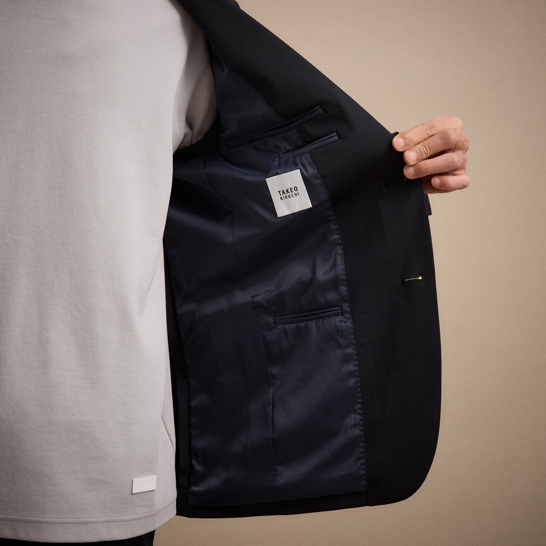 TAKEO KIKUCHI「【360&deg;ストレッチ/軽量】None Of Stress ライト ジャケット（セットアップ対応）」|テーラードジャケット|