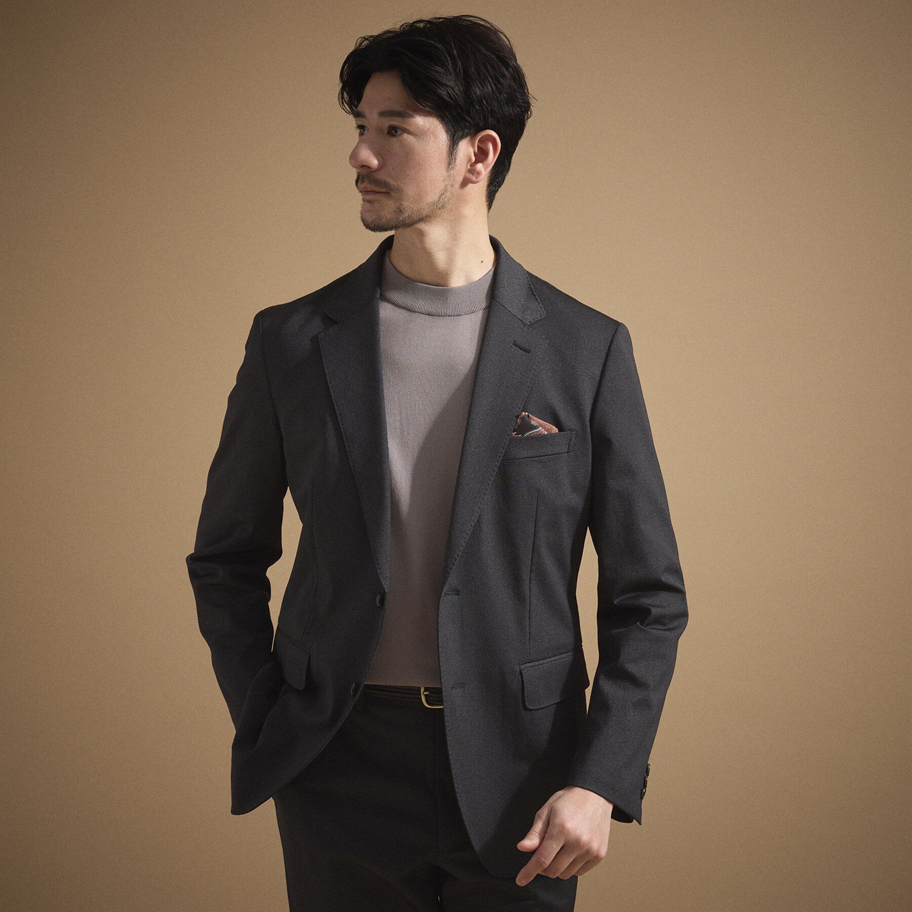 TAKEO KIKUCHI「【360&deg;ストレッチ/軽量】None Of Stress ライト ジャケット（セットアップ対応）」|テーラードジャケット|