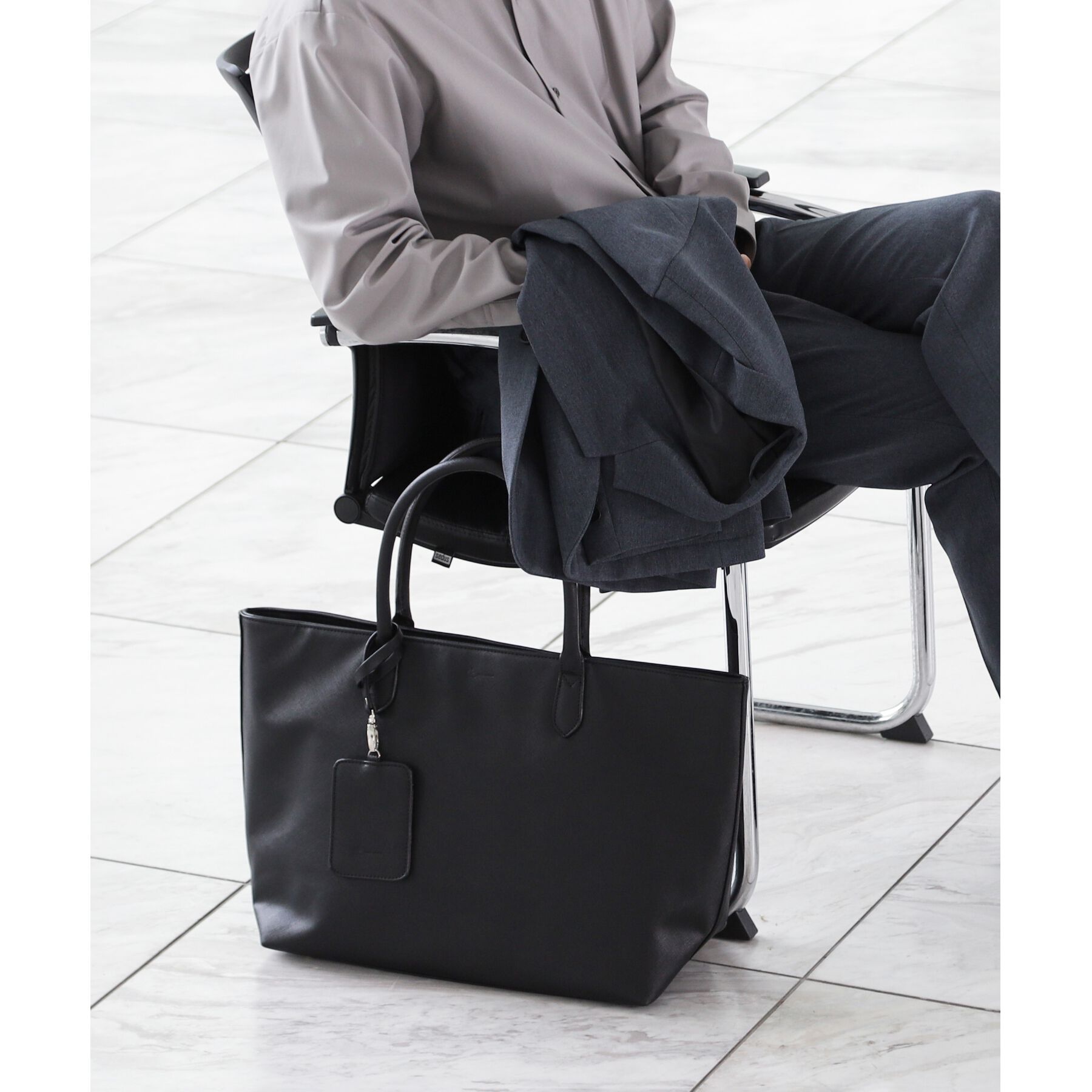 tk.TAKEO KIKUCHI「レザー調トートバッグ」|トートバッグ|