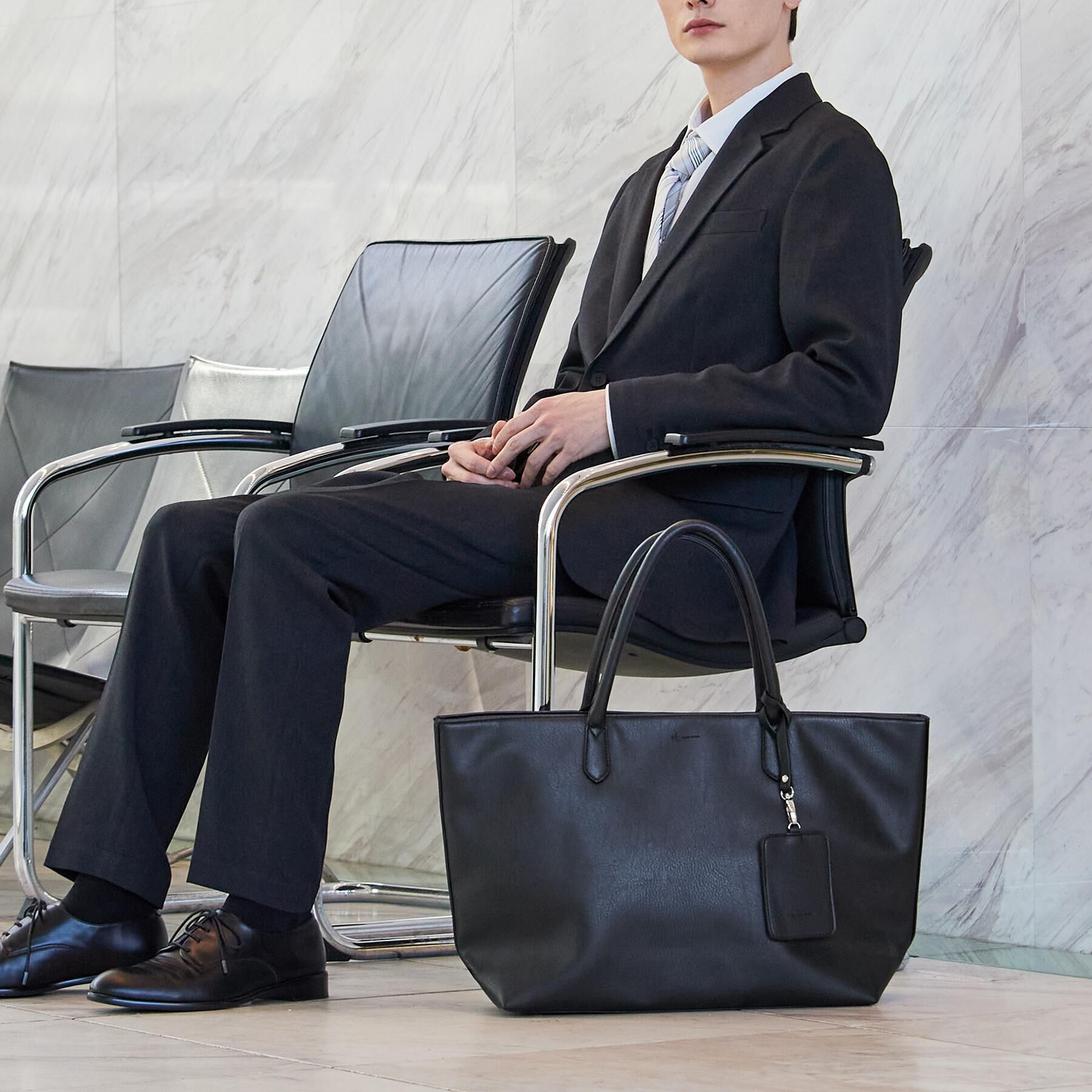 tk.TAKEO KIKUCHI「レザー調トートバッグ」|トートバッグ|