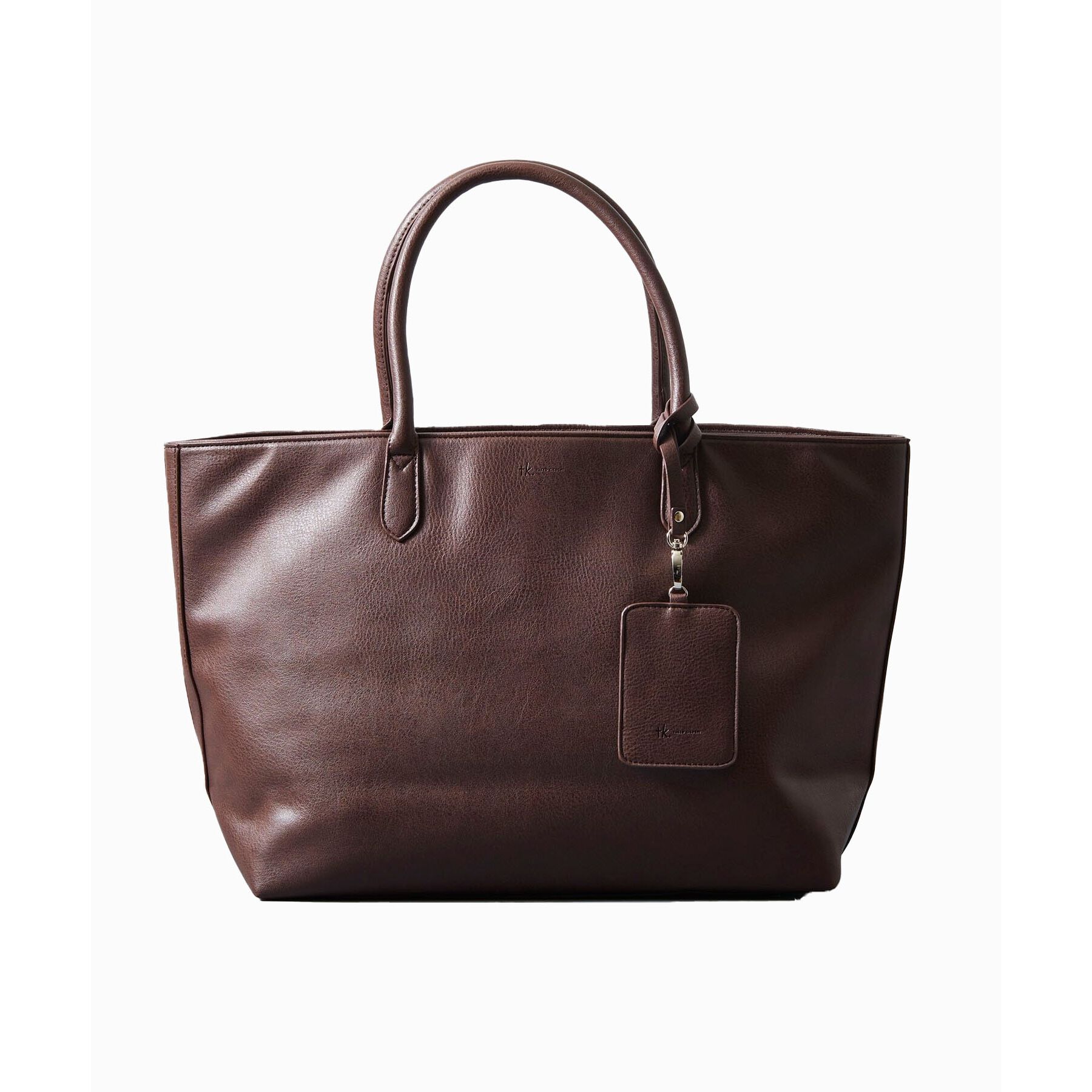 tk.TAKEO KIKUCHI「レザー調トートバッグ」|トートバッグ|ブラウン(043)