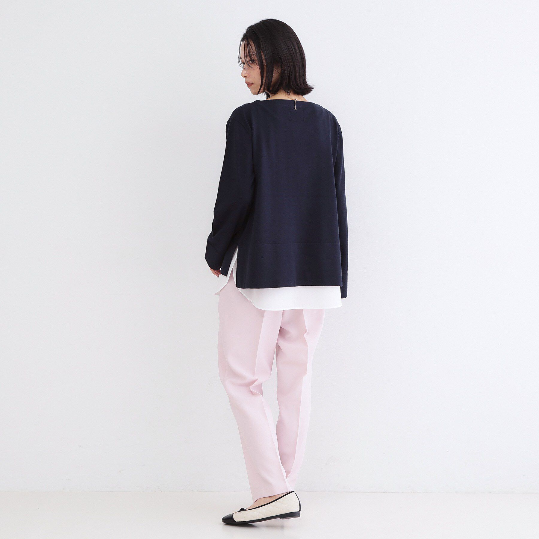 OPAQUE.CLIP「美脚ストレッチイージーテーパードパンツ【洗濯機OK】」|その他|