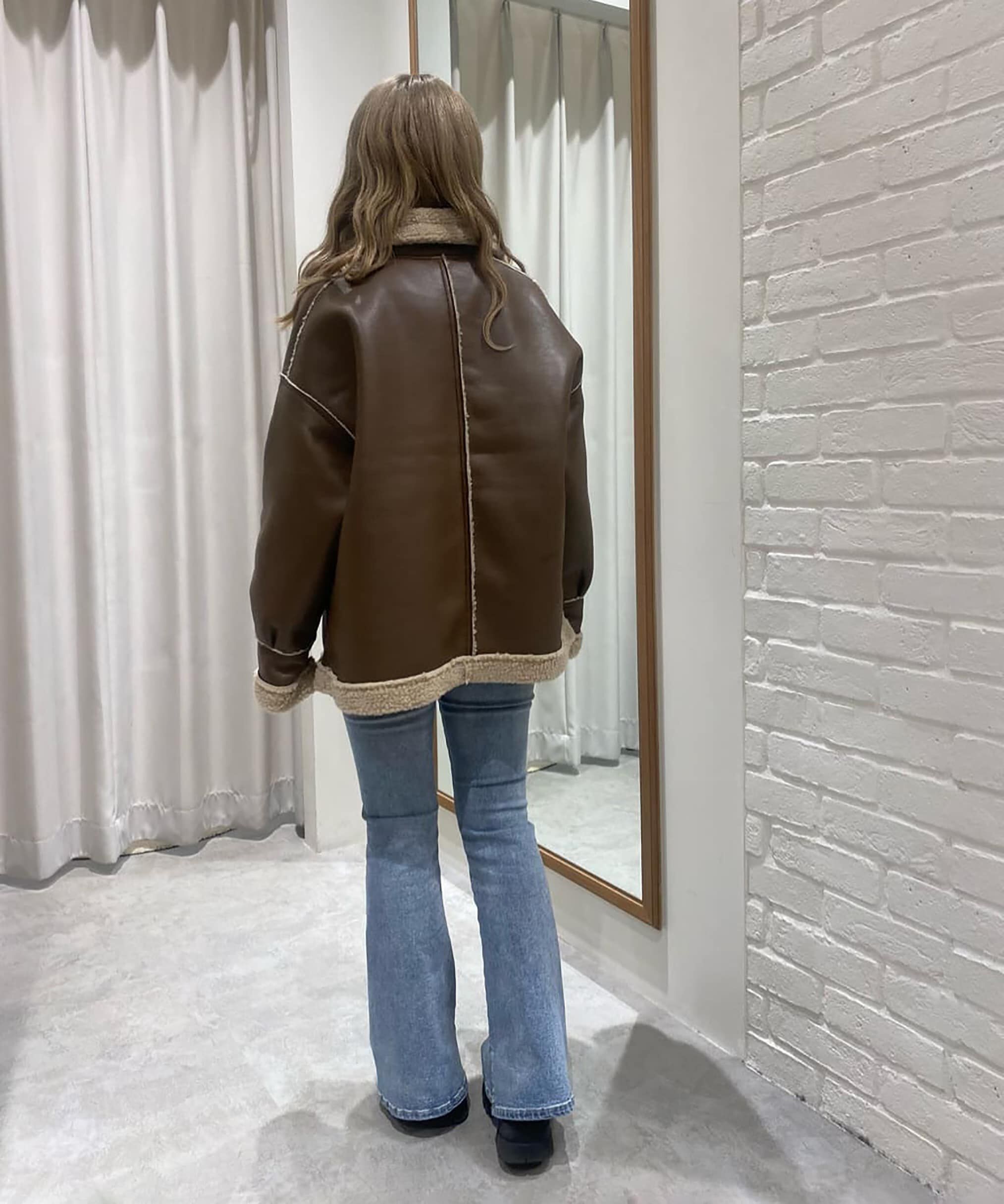  「[Sシリーズ対応商品]内スリットベルボトムデニムパンツ」|その他|