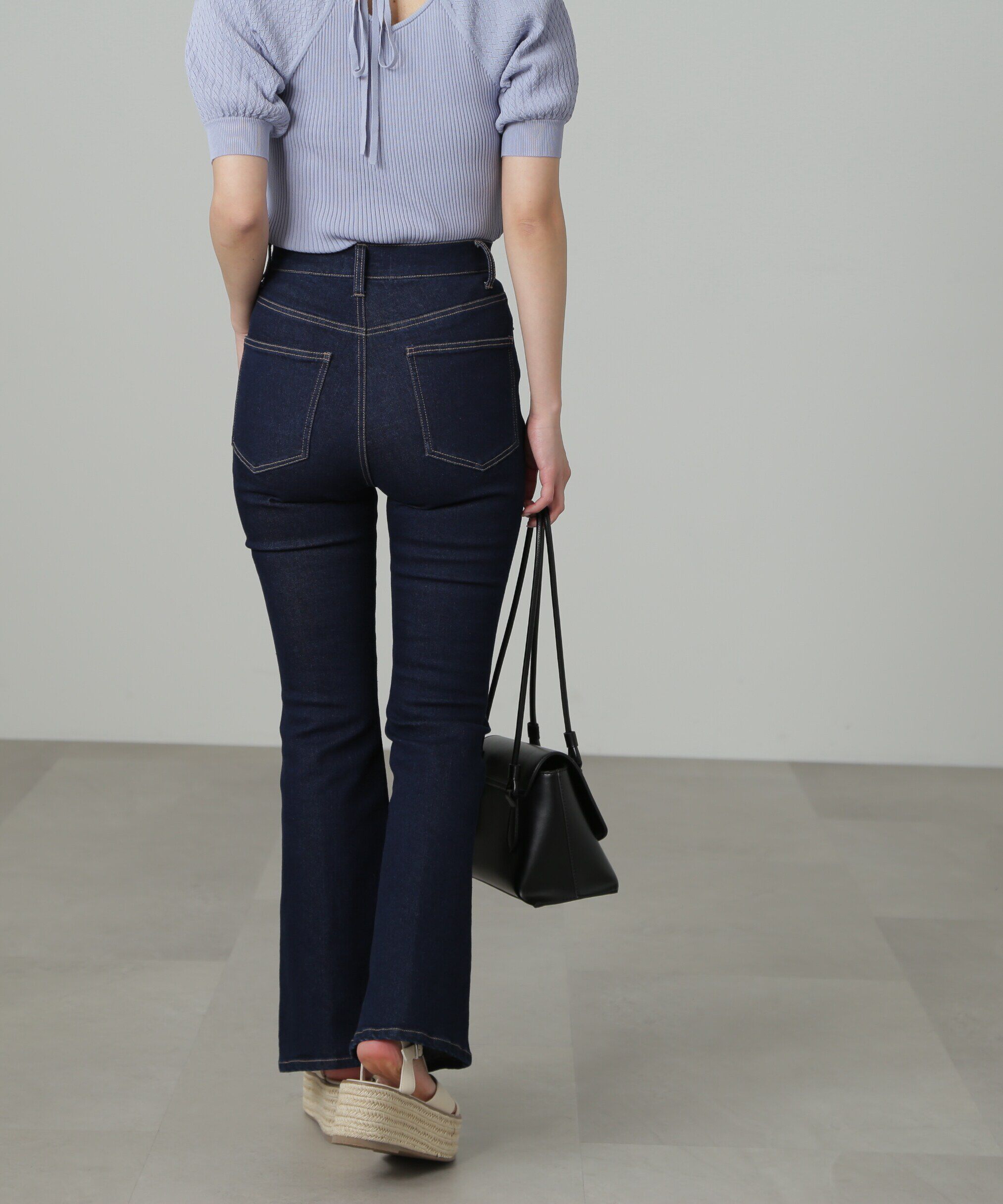  「[Sシリーズ対応商品]内スリットベルボトムデニムパンツ」|その他|