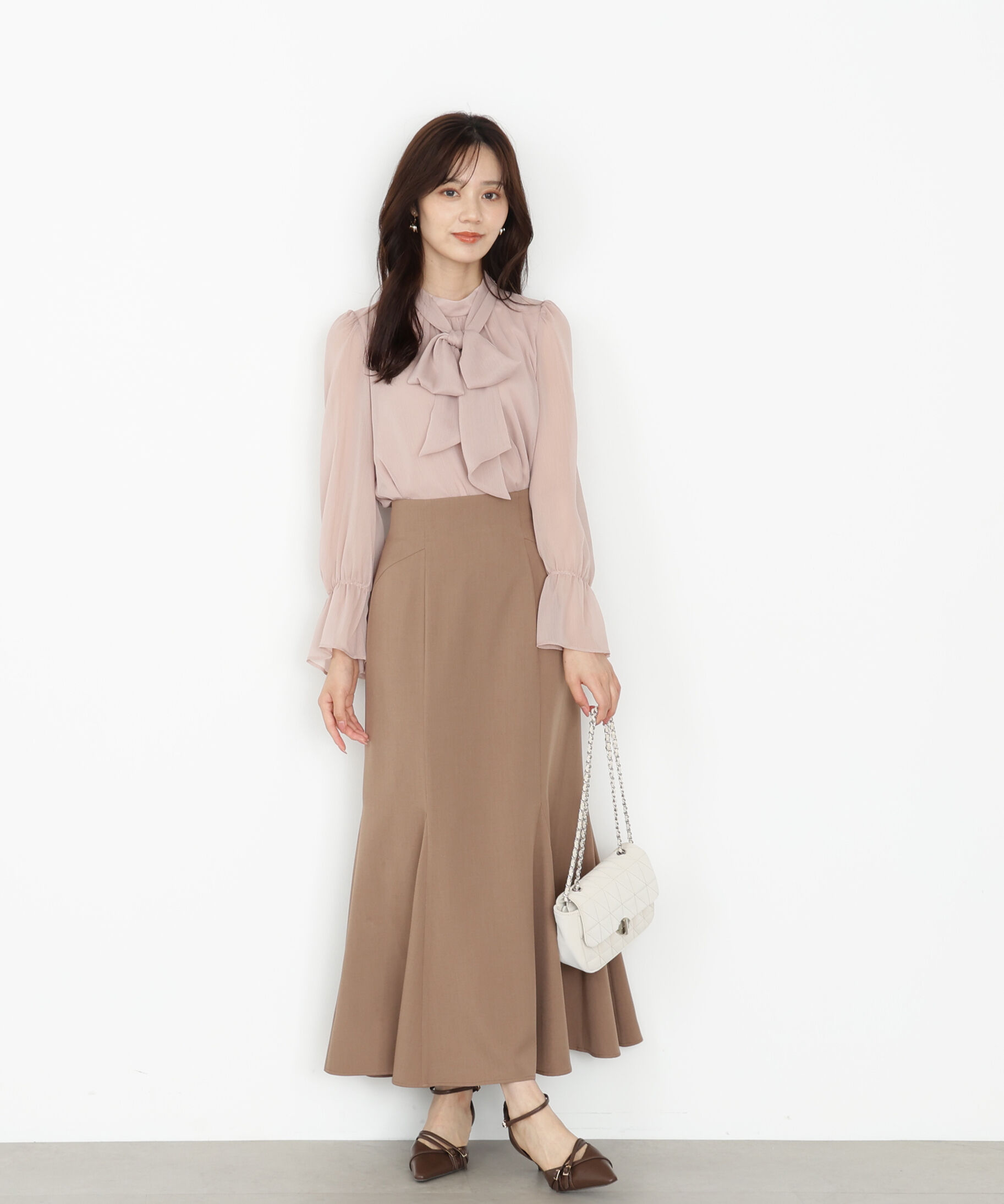 PROPORTION BODY DRESSING「バックレースアップマーメイドスカート 25AW」|スカート|