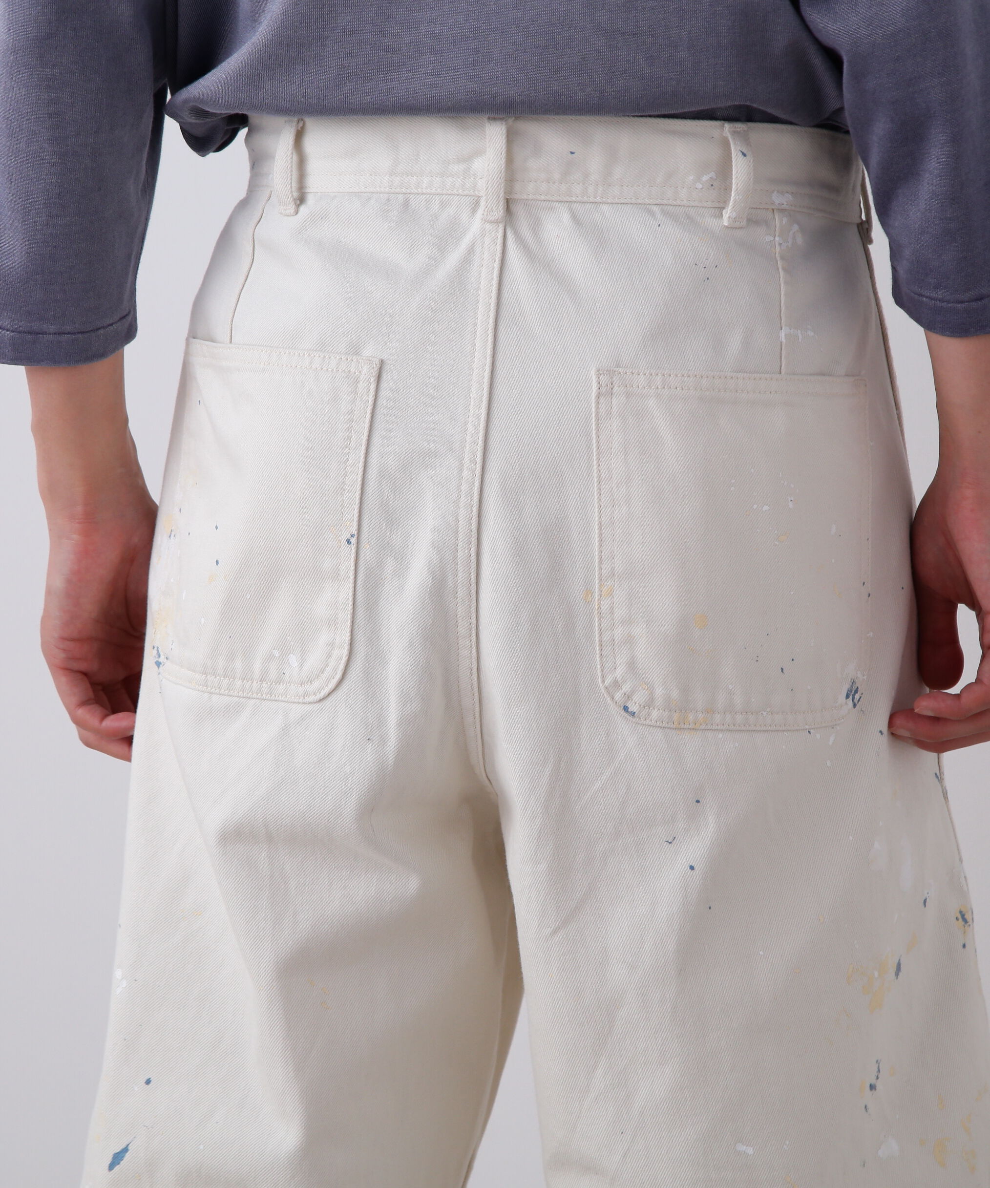 YLEVE 「YLEVE / HAND PAINT DENIM SHORTS」|その他|