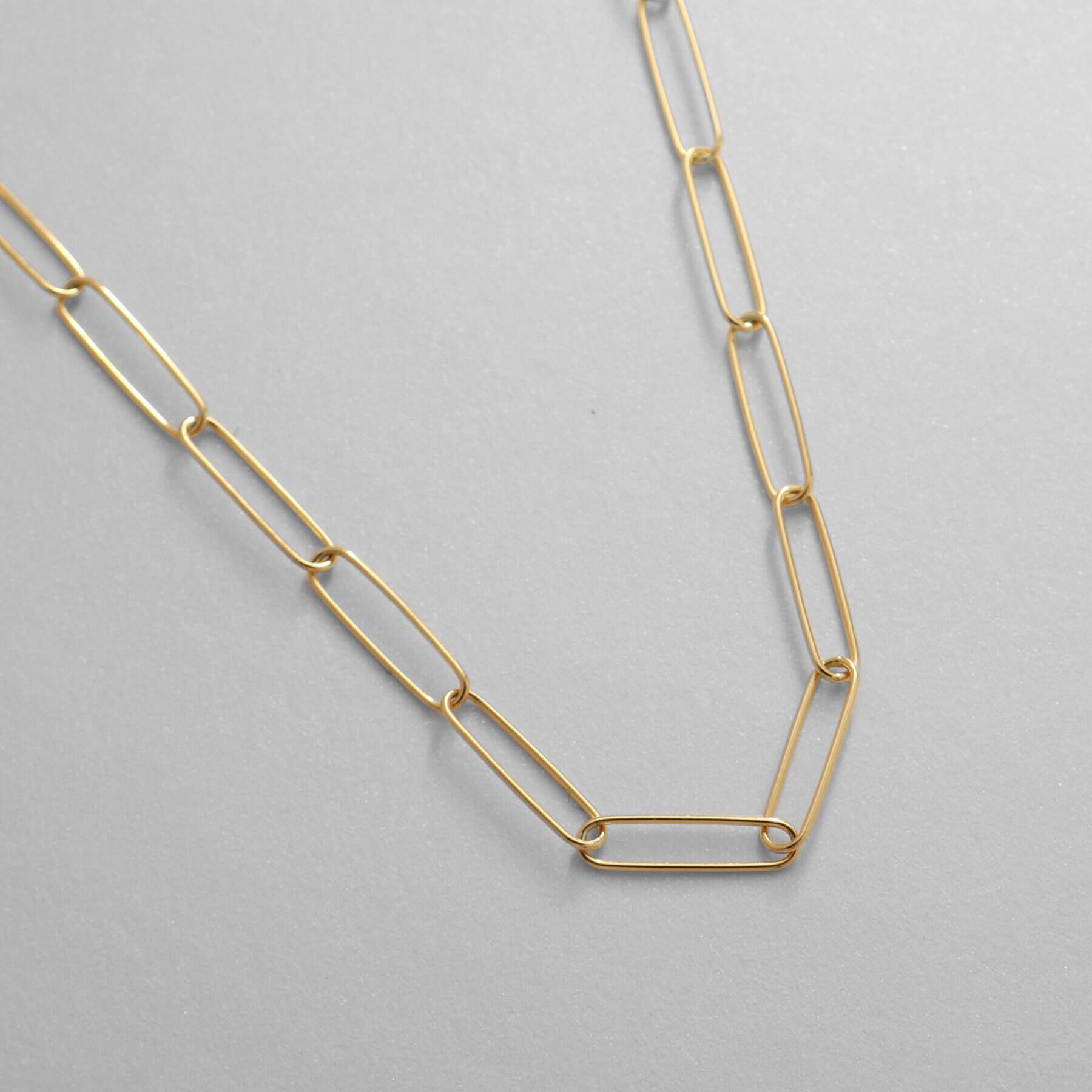 COCOSHNIK「K18PCロング ネックレスM」|ネックレス|