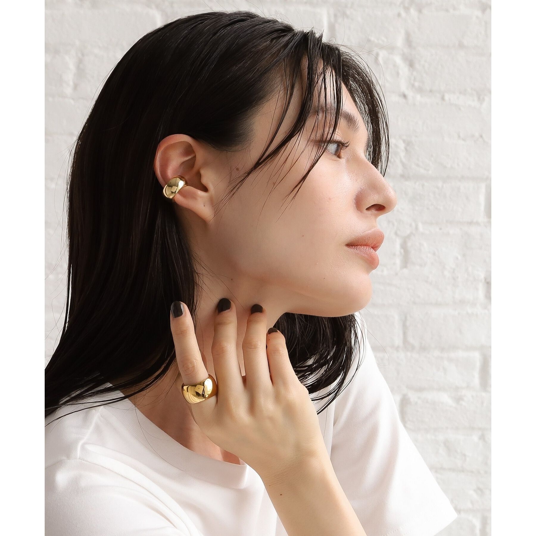 COCOSHNIK ONKITSCH「シルバー ボリュームリング ドーム GP」|リング|