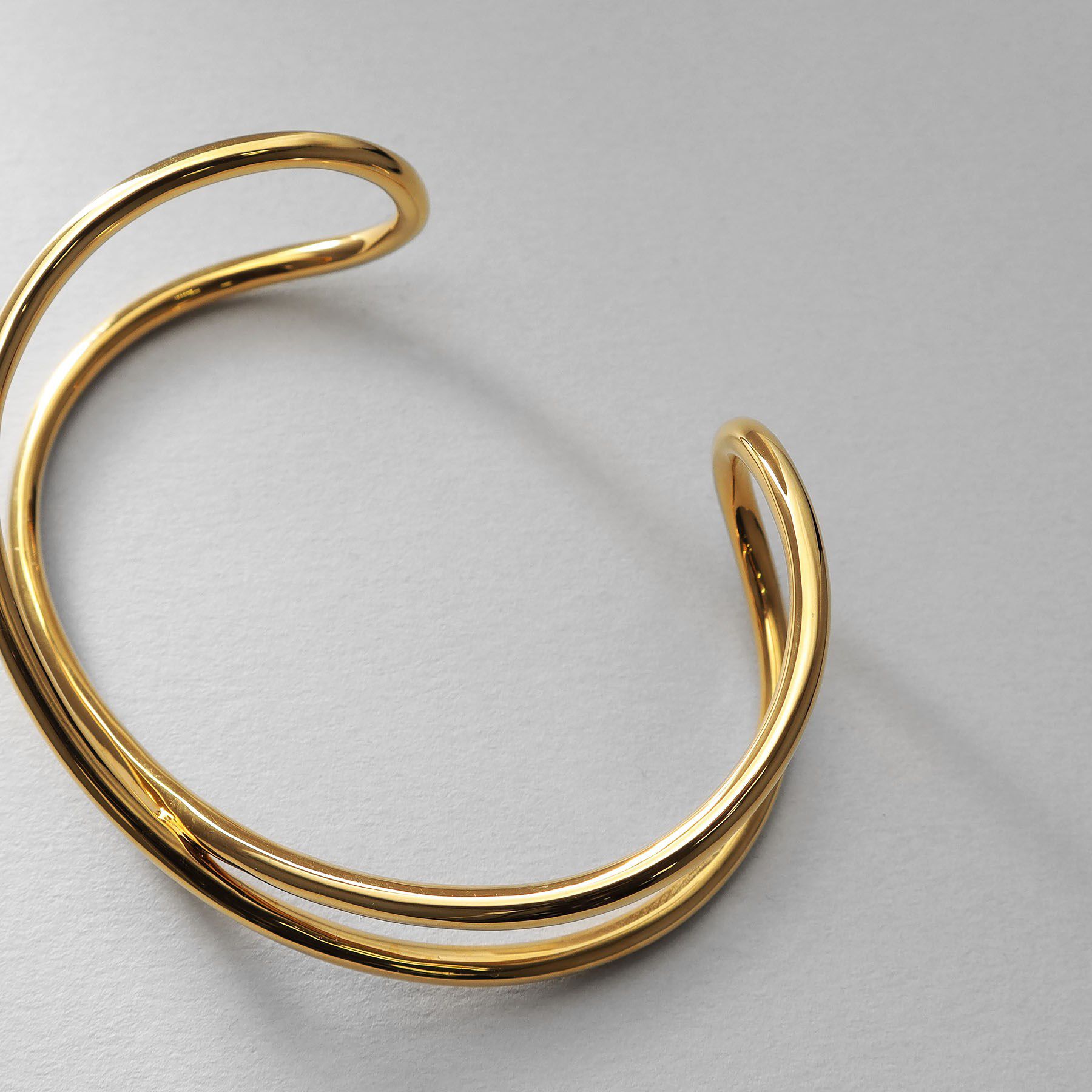 COCOSHNIK ONKITSCH「シルバー ワンストロークXバングル GP」|ブレスレット・バングル|