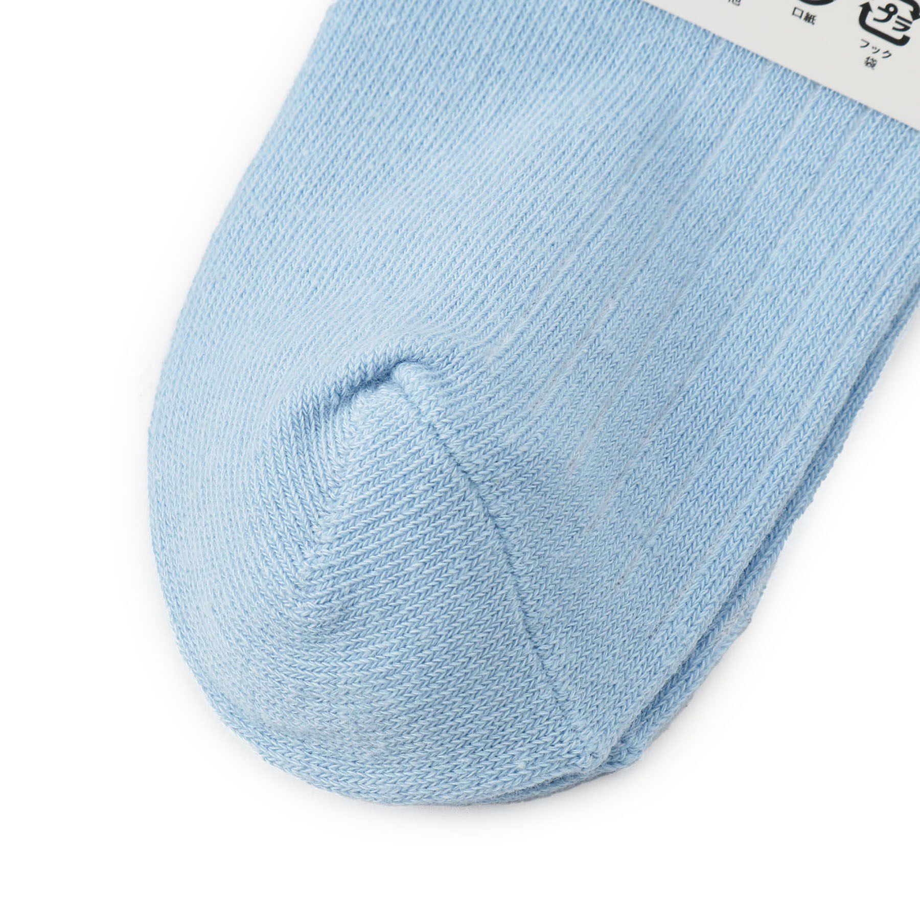 SHOO･LA･RUE「二重履き口バックリボンクルー丈ソックス」|ソックス|