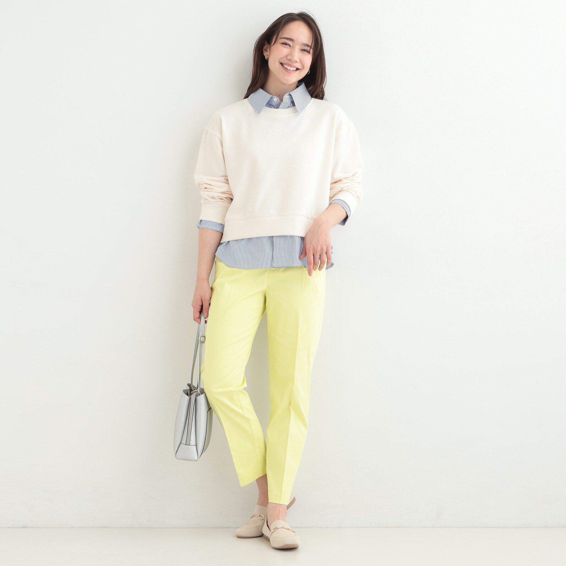 SHOO･LA･RUE「【洗濯機可/SS-LL/美脚シルエット】脚を真っ直ぐに見せてくれる スティックパンツ」|その他|