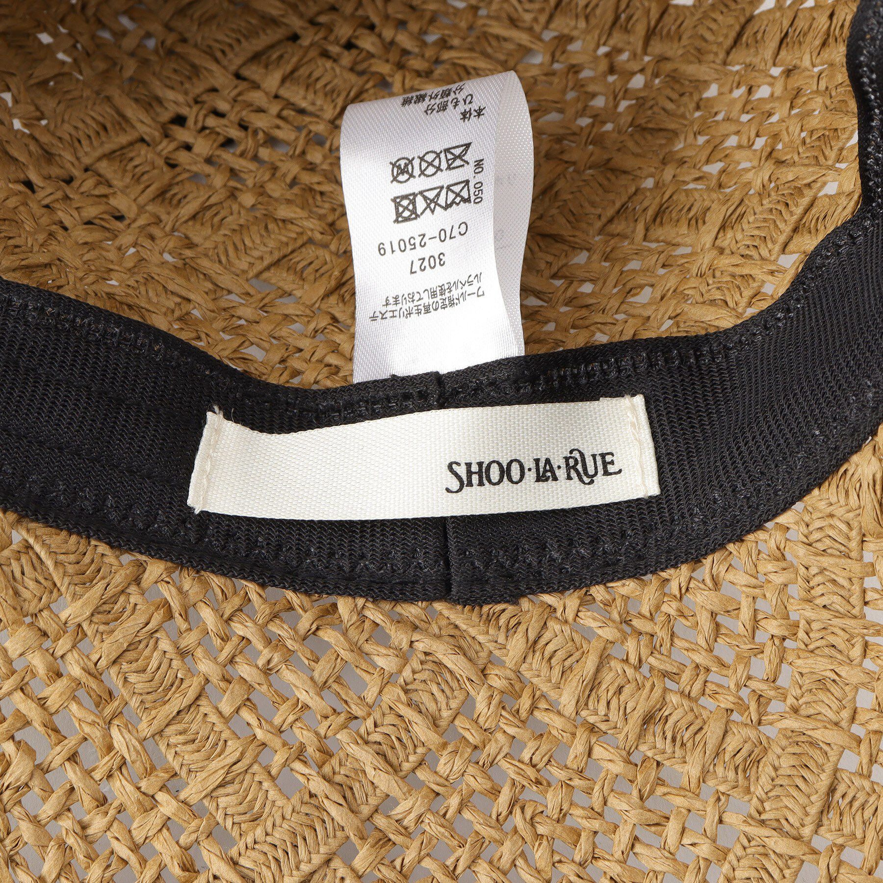 SHOO･LA･RUE「ペーパー編みハット」|ハット|