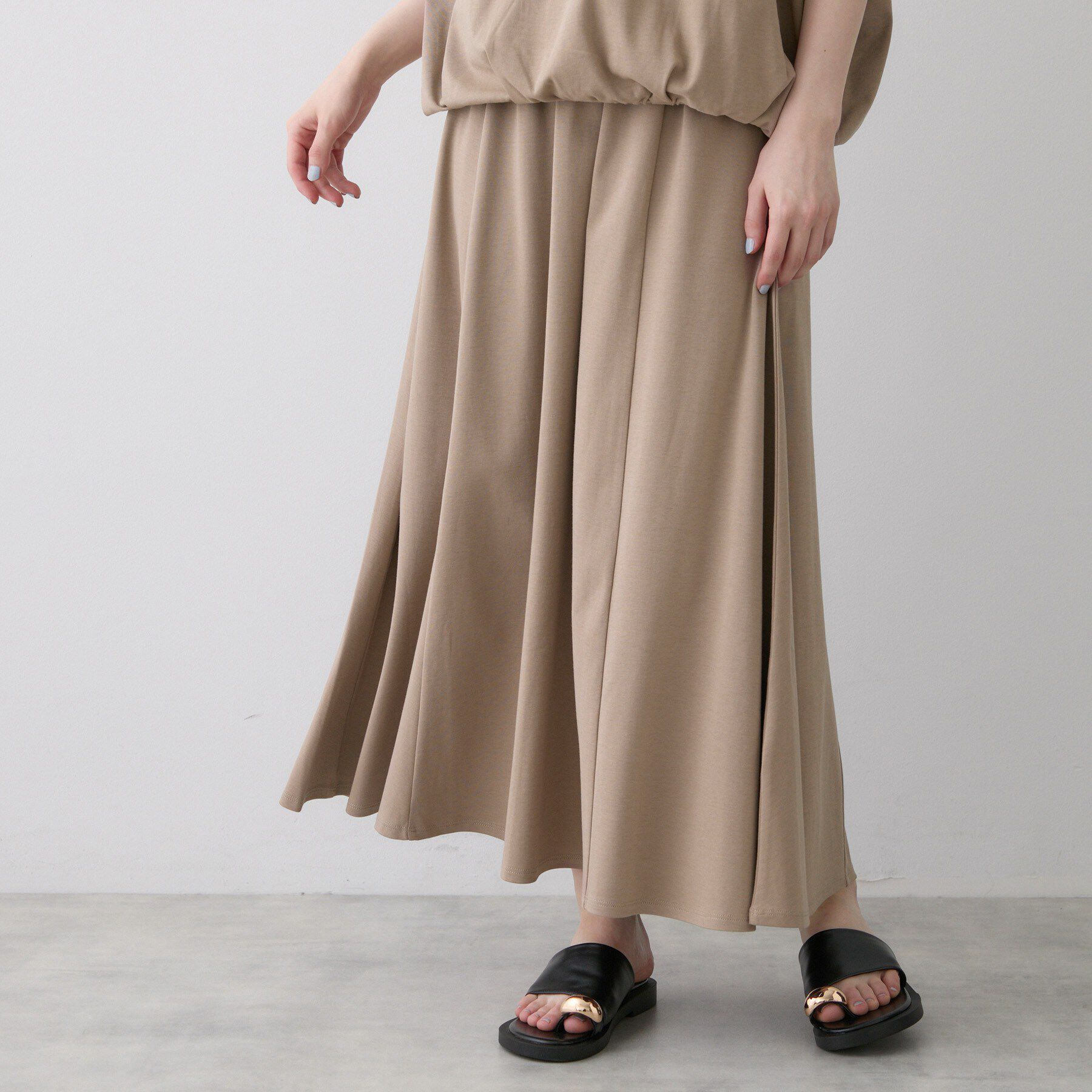 Dessin「【2点セット/汗シミ防止】ミニ裏毛セットアップ」|スーツ|