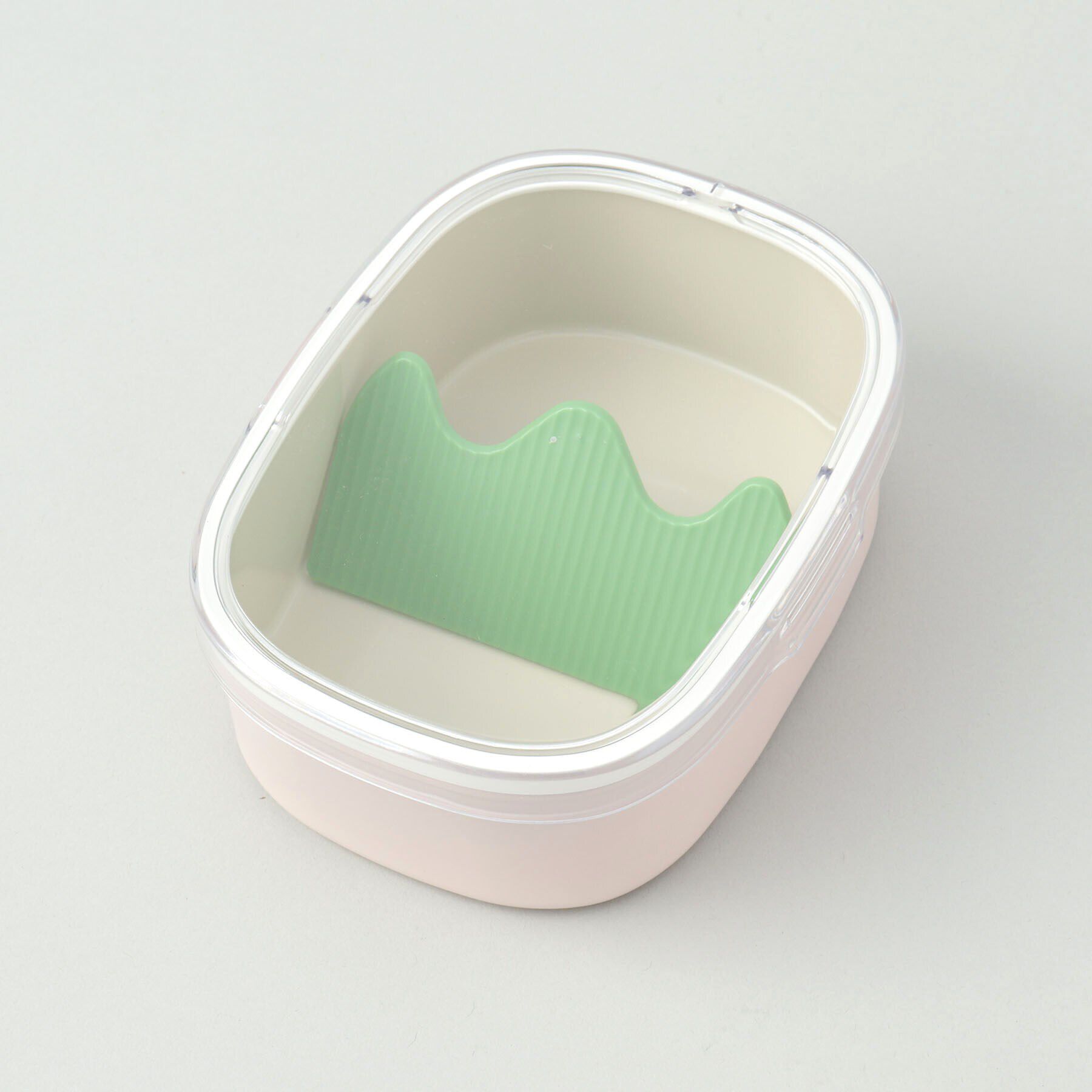 212 KITCHEN STORE「ななめ森ランチボックス クリア PK」|食器・キッチングッズ|