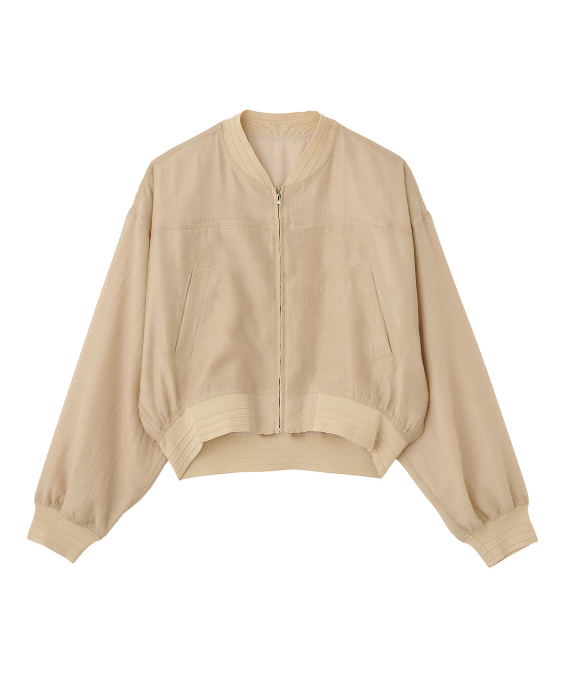 COCO DEAL「シアーオーガンジーブルゾン」|ブルゾン・スタジャン|