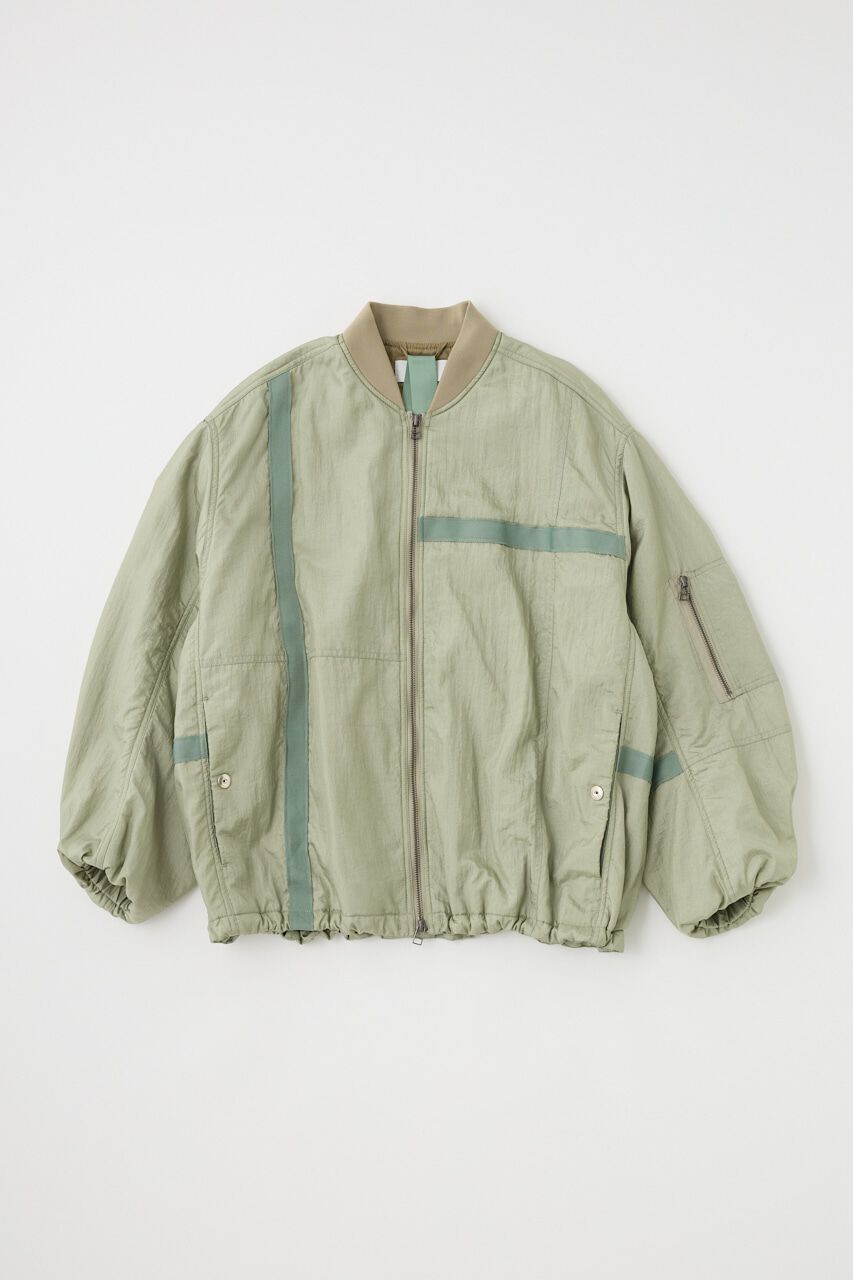 MOUSSY「BOMBER LIGHT ジャケット」|ブルゾン・スタジャン|