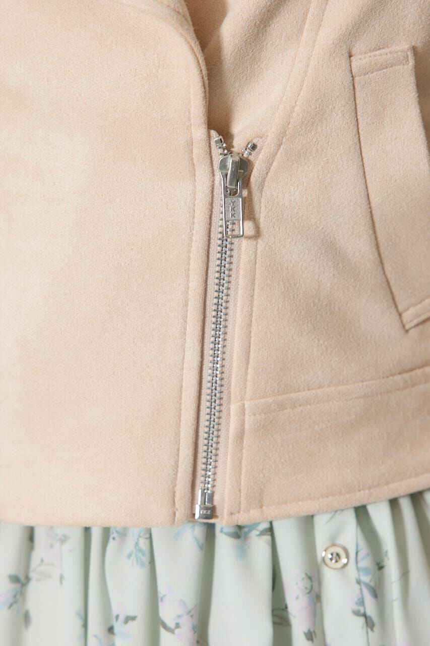 rienda「26SSフェイクスエードライダースジャケット」|その他|