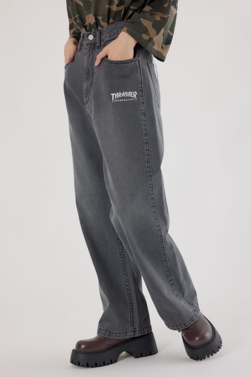 RODEO CROWNS「(THRASHER) ICON デニムパンツ」|デニム|