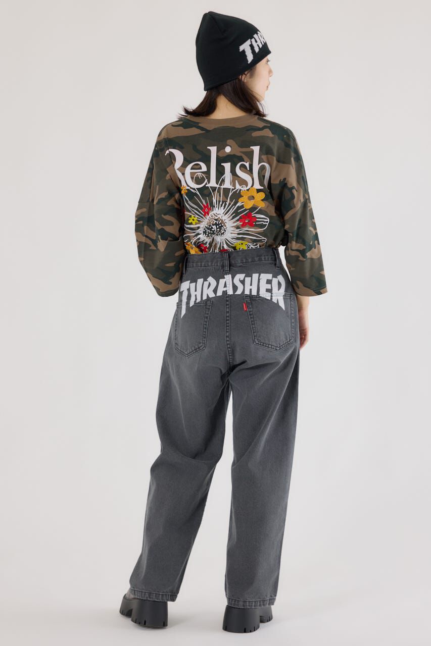 RODEO CROWNS「(THRASHER) ICON デニムパンツ」|デニム|