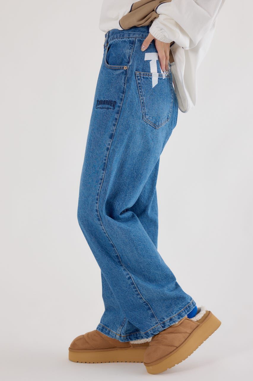 RODEO CROWNS「(THRASHER) ICON デニムパンツ」|デニム|