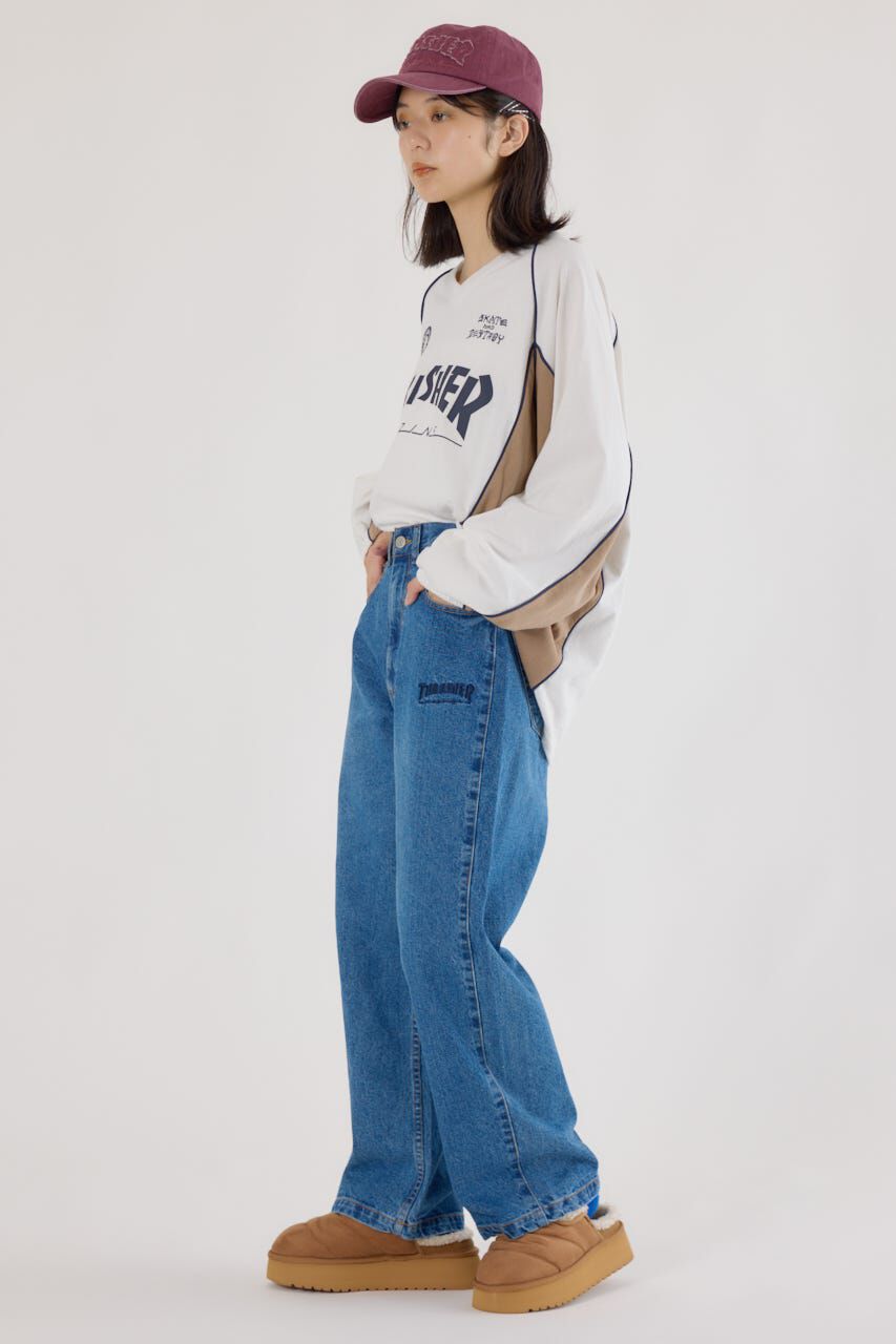 RODEO CROWNS「(THRASHER) ICON デニムパンツ」|デニム|