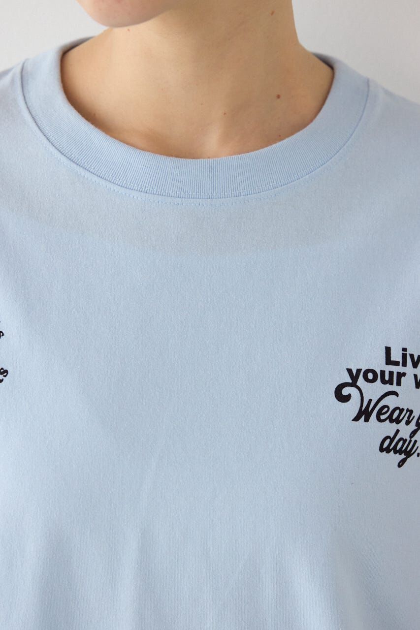 RODEO CROWNS「発泡マルチロゴビッグトップス」|Tシャツ・カットソー|