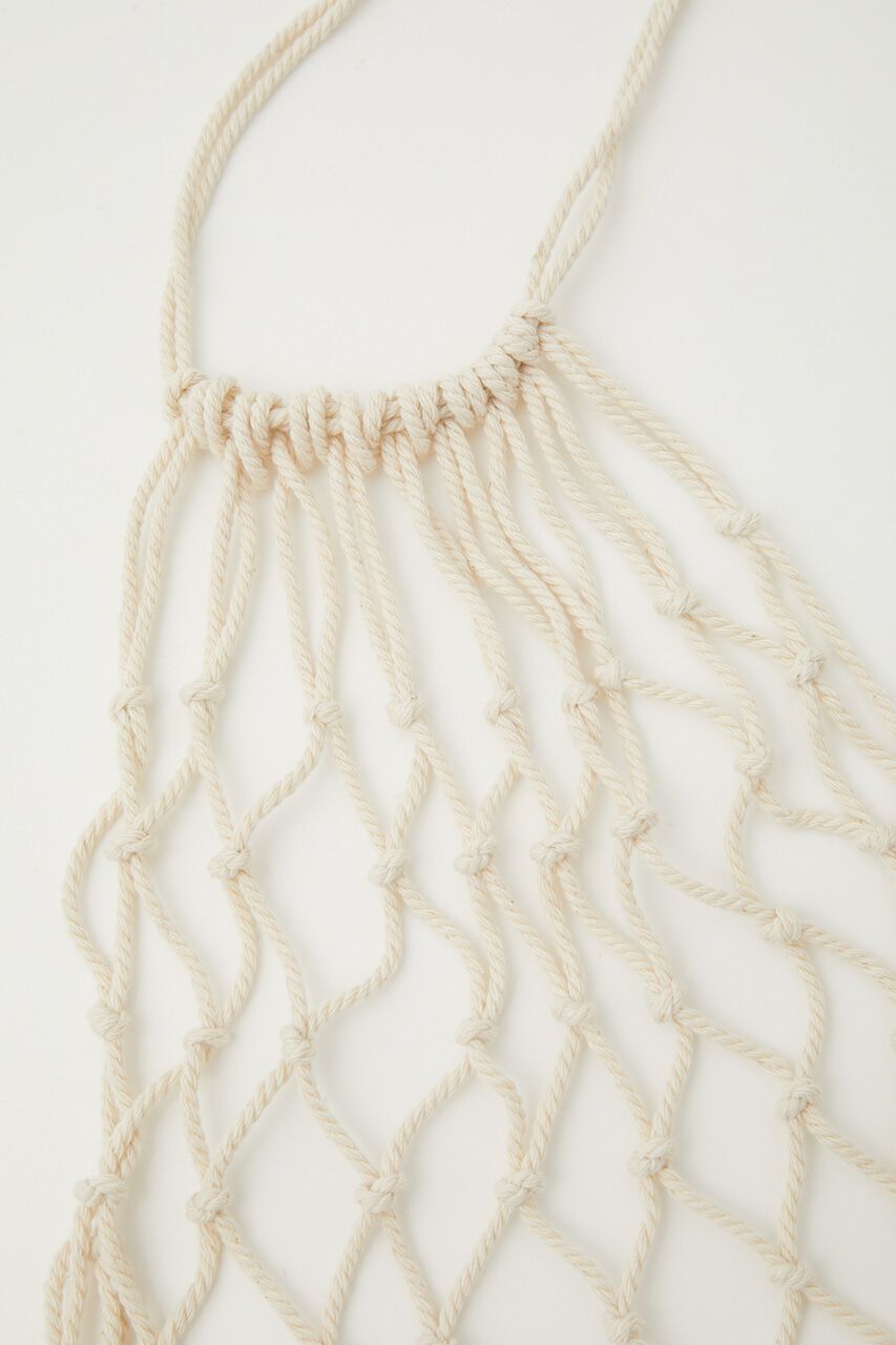 SLY「HANDMADE CROCHET BIBS」|ベルト|