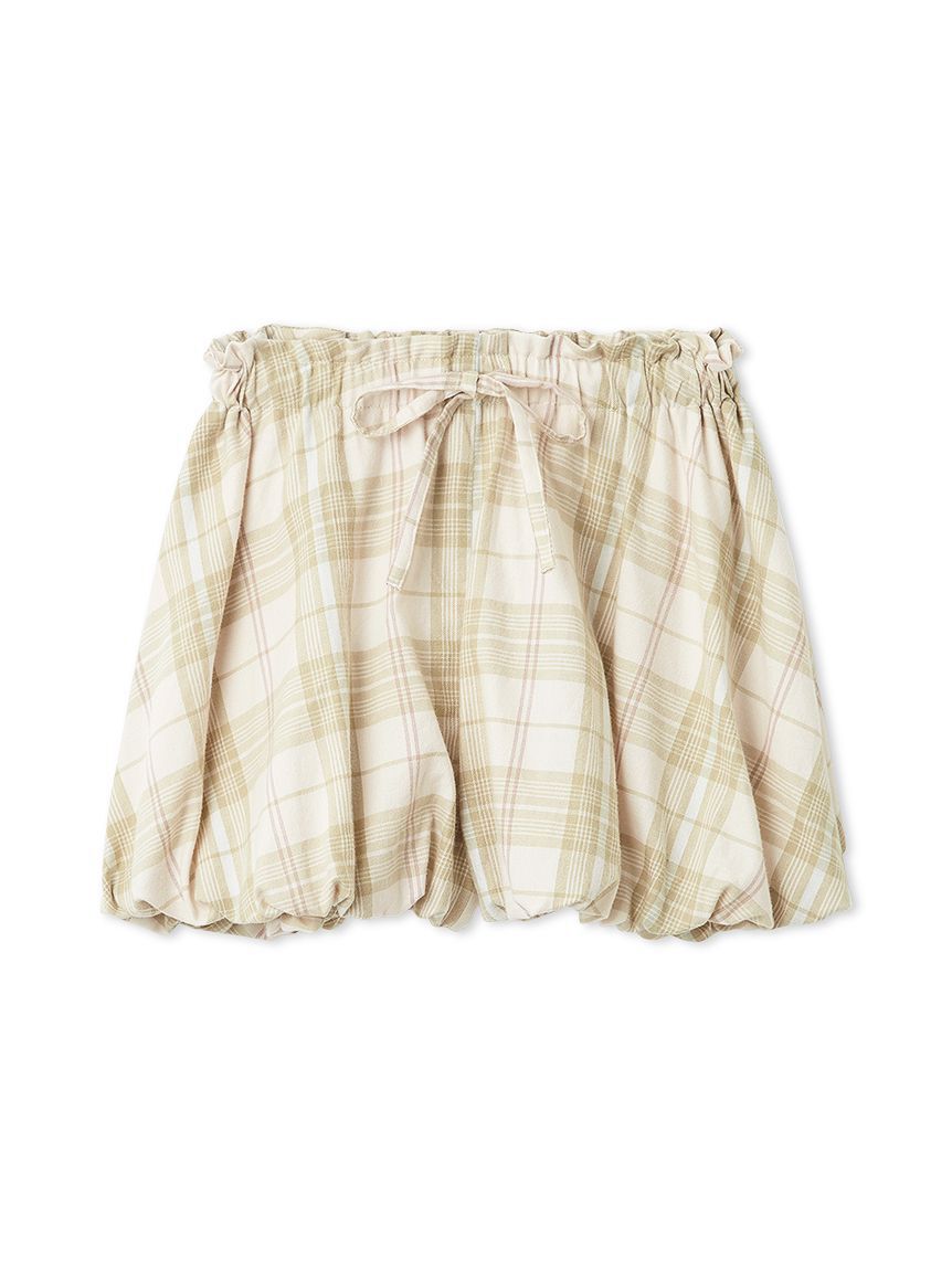 SNIDEL HOME「チェックバルーンパンツ」|ルームウェア|