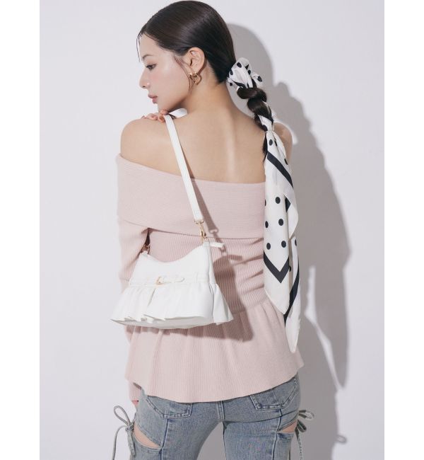 RESEXXY「大判ドットスカーフ」|バンダナ・スカーフ|