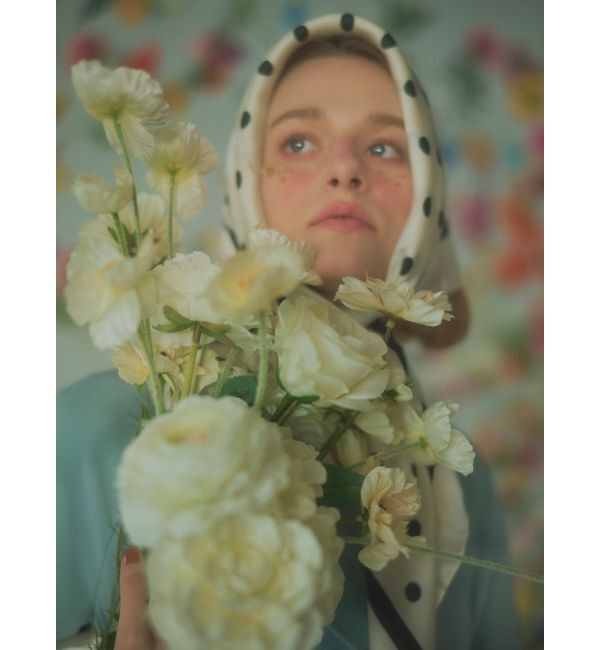 RESEXXY「大判ドットスカーフ」|バンダナ・スカーフ|