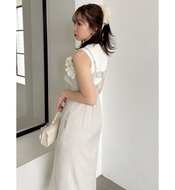 dazzlin「フリルディティールキャミワンピース」|ワンピース|
