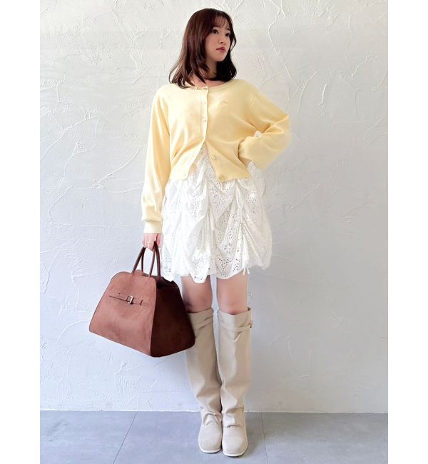 dazzlin「プレートシンプルカーディガン」|カーディガン|