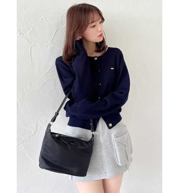 dazzlin「プレートシンプルカーディガン」|カーディガン|