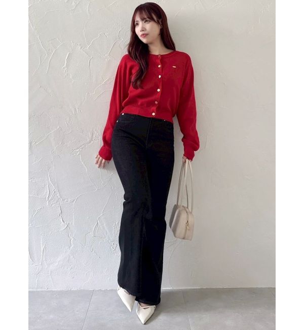 dazzlin「プレートシンプルカーディガン」|カーディガン|