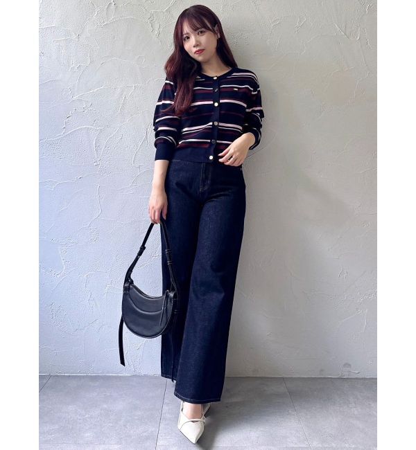 dazzlin「プレートシンプルカーディガン」|カーディガン|