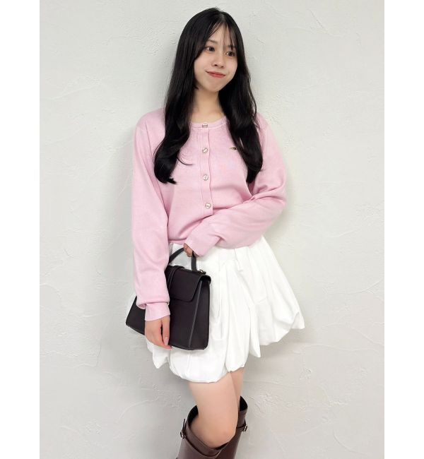 dazzlin「プレートシンプルカーディガン」|カーディガン|