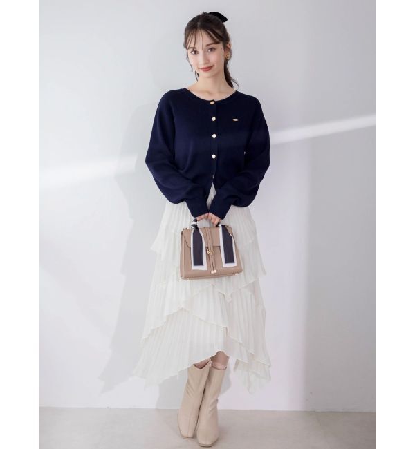 dazzlin「プレートシンプルカーディガン」|カーディガン|