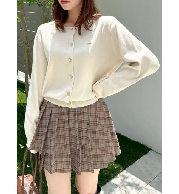 dazzlin「プレートシンプルカーディガン」|カーディガン|