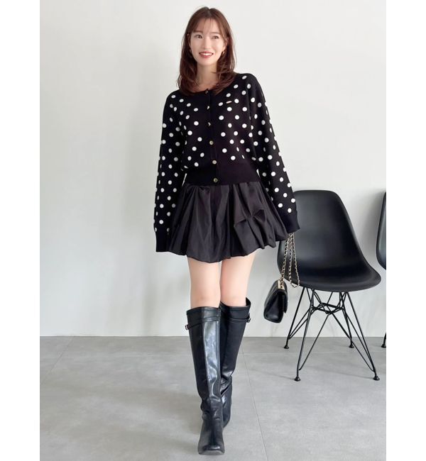 dazzlin「プレートシンプルカーディガン」|カーディガン|