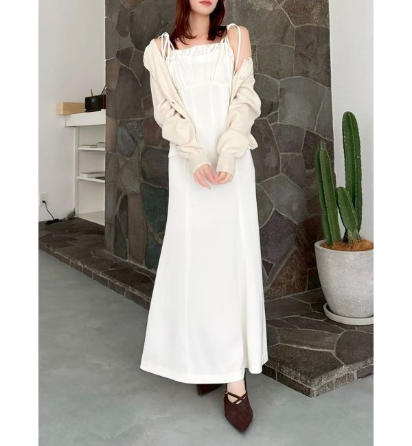 dazzlin「プレートシンプルカーディガン」|カーディガン|