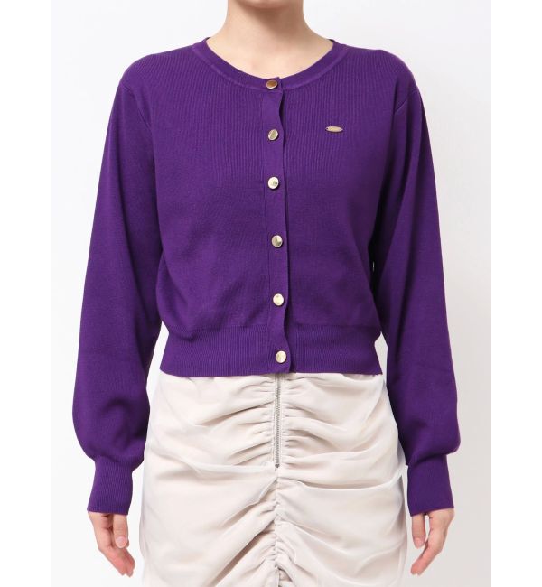 dazzlin「プレートシンプルカーディガン」|カーディガン|