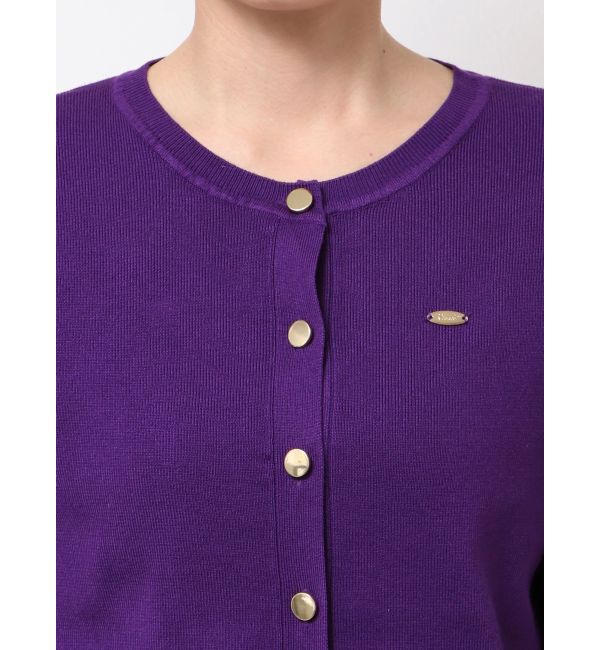 dazzlin「プレートシンプルカーディガン」|カーディガン|