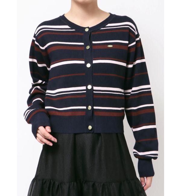 dazzlin「プレートシンプルカーディガン」|カーディガン|